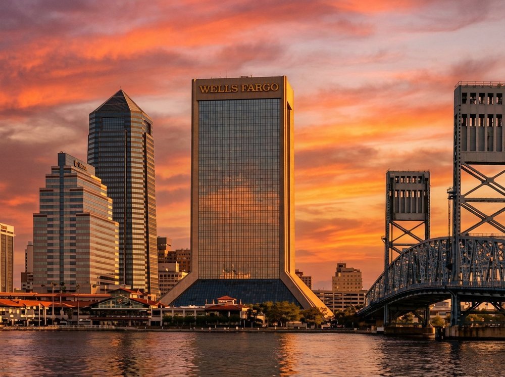 1 Independent Square Jacksonville 37-story waterfront tower