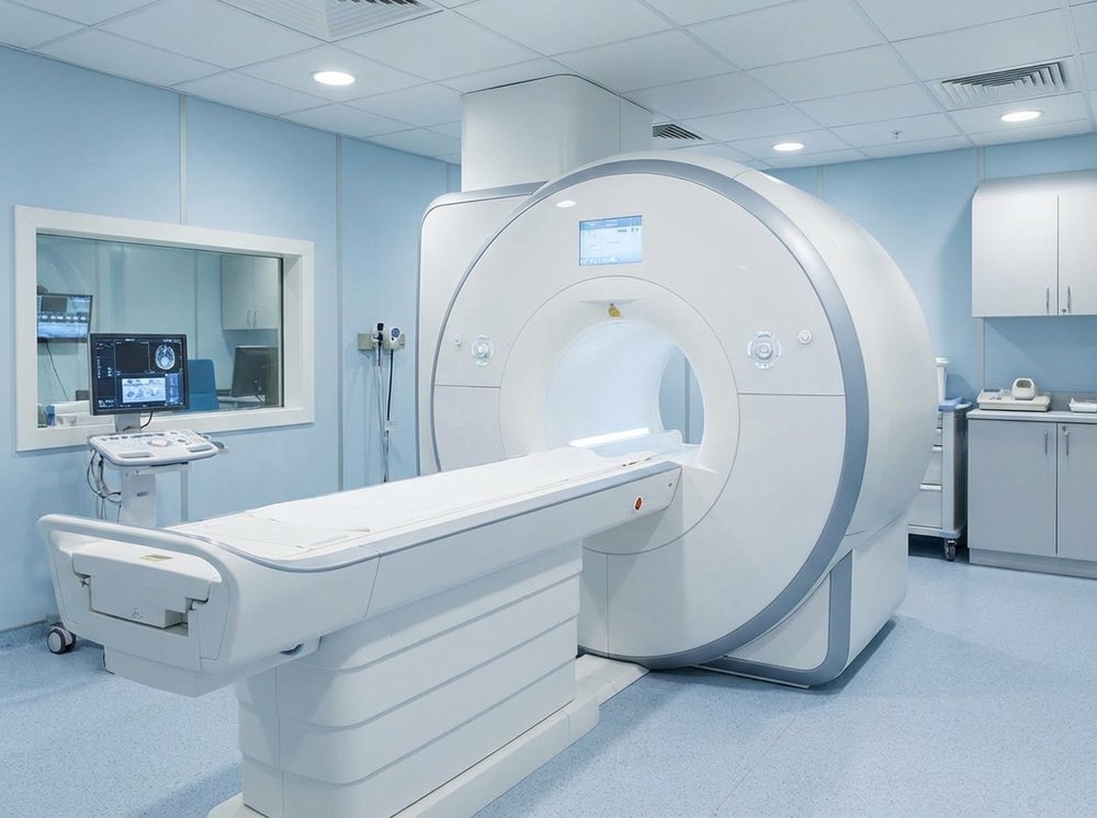 Medical equipment installation requiring concrete scanning in Baymeadows