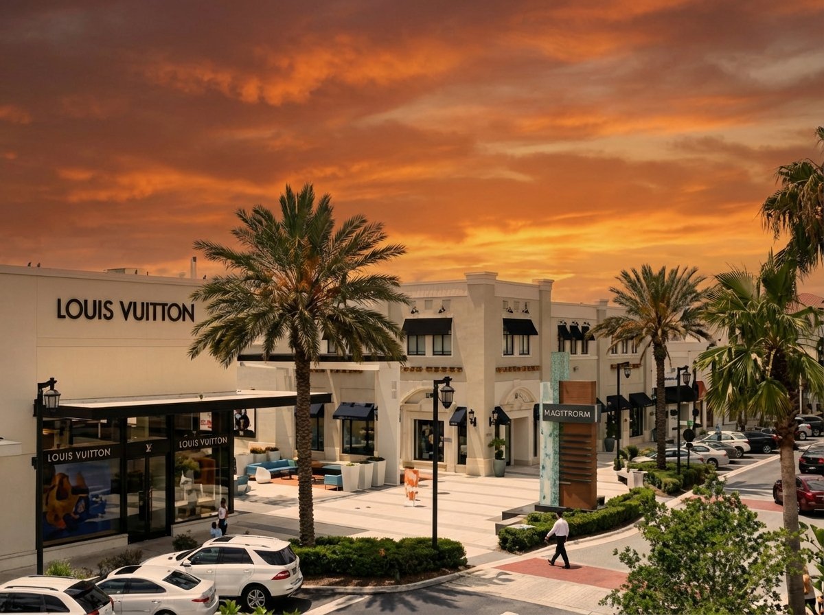 St Johns Town Center shopping district